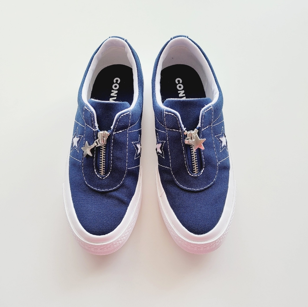 Converse One Star Slip Navy White Women's 5 - Picture 3 of 6